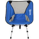 Sedia da Campeggio Pieghevole con Sacca da Viaggio 58x49x64 cm  TravP Blu