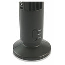 Mini Ventilatore a Torre da Tavolo H33 cm 2,5W Kooper Deskfan Nero