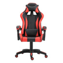 Sedia da Gaming Ergonomica 66x60x134 cm in Similpelle Rosso