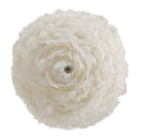 Lampadario Feather Ø60x30 cm in Ferro e Plastica Bianco      