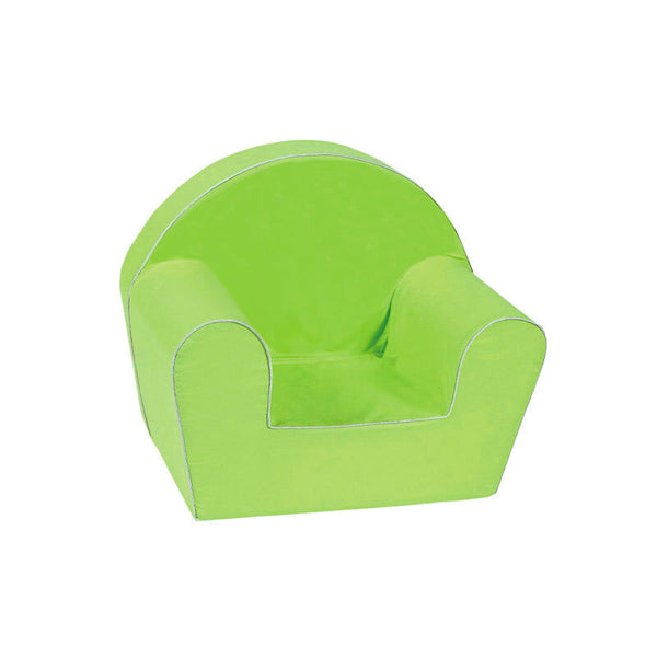 Poltroncina per Bambini 42x31x50 cm in Tessuto Cotone Verde prezzo