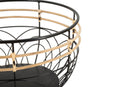 Set 3 Porta Vasi Oporto Ø 35x54,5-30x48-25x41,5 cm in Rattan