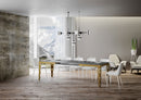 Tavolo Allungabile 180-284x90x80 cm Karamay Evolution Cemento