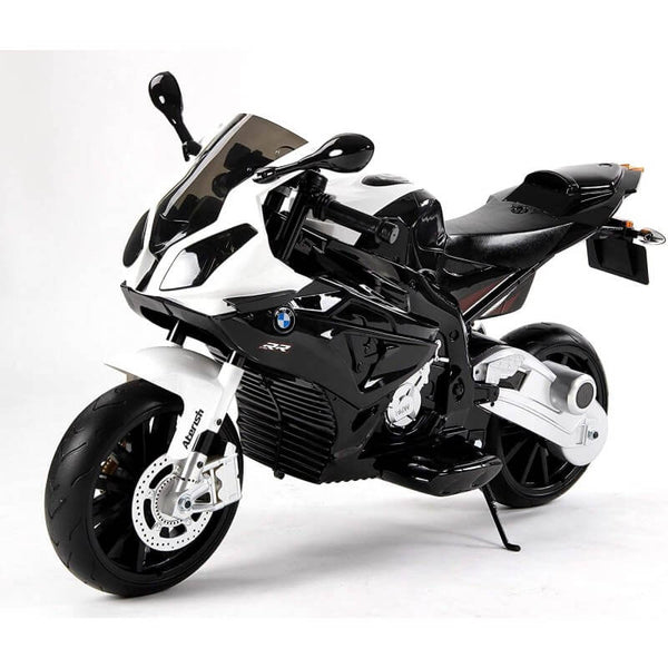 online Moto Elettrica per Bambini 12V con Licenza BMW S1000RR Nera