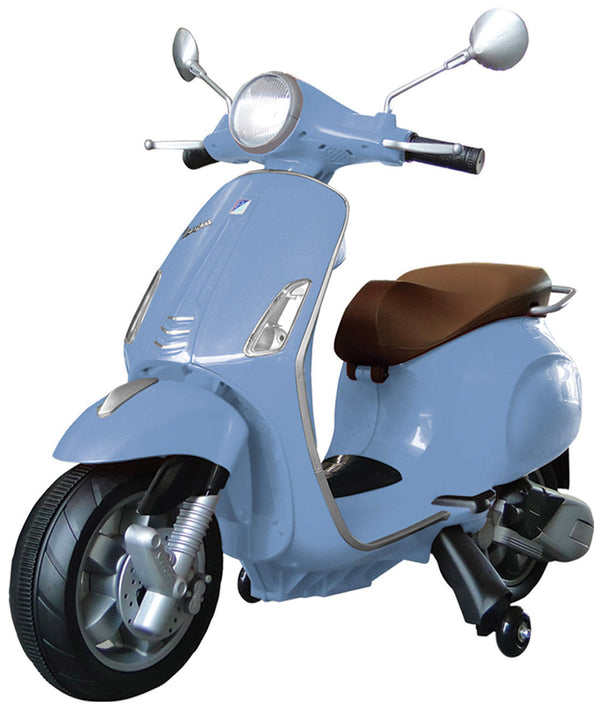 online Piaggio Vespa Primavera Elettrica 12V per Bambini Celeste