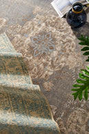 Tappeto 155x230 cm Siria in Tessuto Blu