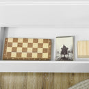 Cassettiera 3 Cassetti 70x37x75 cm in Truciolato Bianco