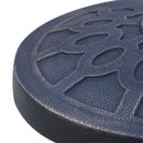 Base per Ombrellone Rotonda Ø45 cm per Pali da Ø3,8 e Ø4,8 cm in Resina e Acciaio Bronzo   