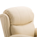 Poltrona Relax Massaggiante 97x92X104 cm in Similpelle Beige
