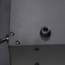 Camino Elettrico da Parete 1800W con Telecomando e Display LCD 152,4x15,8x45 cm Nero 