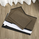 Cuccia Casetta per Gatti 65x41x45,5 cm in MDF Finto Lino e Sisal Marrone