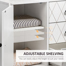 Cassettiera 3 Cassetti 1 Anta 70x35x75 cm in Acciaio e MDF Bianco