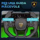 Macchina Elettrica per Bambini Licenza Lamborghini Revuelto 12V Guida Manuale e Telecomando Verde 
