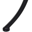 Tavolino da Giardino 45x45x50 cm in Acciaio Nero