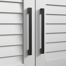 Panca Scarpiera con Vano Contenitore e Ripiani 90x36x50 cm in MDF e Simil Lino Grigio  