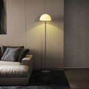 Piantana da Interno Lampada da Terra Paralume Doppio E27 Metallo e Acrilico 35x150 cm Bianco  