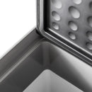 Frigo Portatile per Auto da 50L 58,6x37,8x54,5 cm con Pannello Touch e Ruote Grigio   