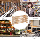 Cantinetta Portabottiglia 4 Ripiani per 48 Bottiglie di Vino 114x28x56,5 cm in Legno di Pino  