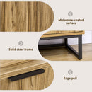 Mobiletto Multiuso 80x40x80 cm in Legno e Metallo Grigio