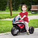 Moto per Bambini 6V con Licenza BMW HP4 con Fari Rosso