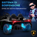 Macchina Elettrica per Bambini 12V con Licenza Lamborghini Veneno Nero