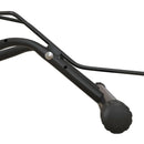 Cavalletto Portabici per Pneumatici in Acciaio 59x41x38 cm Nero 