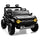 Macchina Elettrica per Bambini 24V Licenza Ford Bronco Raptor 2 Posti con Telecomando Nero