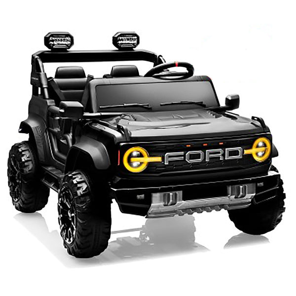 Macchina Elettrica per Bambini 24V Licenza Ford Bronco Raptor 2 Posti con Telecomando Nero online
