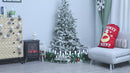 Albero di Natale Artificiale Innevato 180 cm 472 Punte  Verde