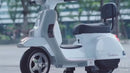 Piaggio Mini Vespa PX150 Elettrica 6V per Bambini Crema