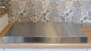 Copri Fornelli da Cucina 56,5x30x7,5 cm in Acciaio Inox Lisa Luxury Plan Plus