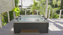 Vasca Idromassaggio Spa Oslo Aero Plus Smart con Wifi per 6 Persone 180x180x65 cm in Materiale Plastico Effetto legno