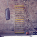 Spalliera Svedese da Palestra 78x27x240 cm 13 Barre in Legno di Faggio