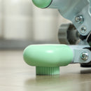 Stepper Monitor LCD con Manubrio e Gradino Regolabile 48x38x108-118 cm Verde 