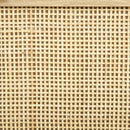 Cassettiera 3 Cassetti 60x40x80 cm in Truciolato e Rattan Nero e Color Legno