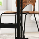 Tavolo Pieghevole Salvaspazio per 4-6 Persone con Ruote 120x80x73 cm Grigio 