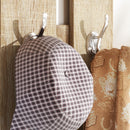 Mobile Guardaroba per Ingresso con Specchio Appendiabiti e Scarpiera Regolabile 90x24x177 cm Quercia  