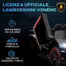 Macchina Elettrica per Bambini 12V con Licenza Lamborghini Veneno Nero