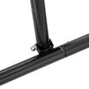 Rebounder Pieghevole da Esterno per Calcio Baseball e Pallavolo 128x118x108-120 cm Nero 