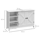 Mobile Sottolavello da Bagno 90x30x60 cm in Legno Bianco