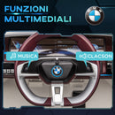 Macchina Elettrica per Bambini 12V con Licenza BMW I4 Bianca