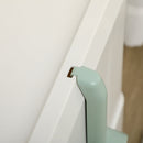 Lettiera per Gatti Chiusa 50x40x40 cm con Deodoranti Vassoio e Paletta Verde e Bianco  