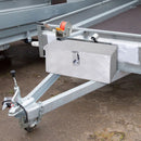 Cassetta Portautensili da 2 kg 50x15,5x20,5 cm con Chiusura a Chiave In Alluminio   