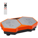 Pedana Vibrante 99 Velocità 56x34x12,5 cm con Pannello LED Bande di Resistenza e Telecomando