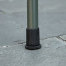 Barbecue a Carbone Carbonella 77x30x70 cm in Acciaio Verde Scuro