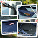 Passeggino per Cani 3 in 1 Pieghevole con Cestino Inferiore Blu   