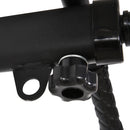 Barra per Trazioni a Muro 2 in 1 con 3 Impugnature Diverse 93,5x65x17 cm in Acciaio Nero