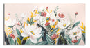 Dipinto su Tela Florville 60x120x2,8 cm Cornice in Legno di Pino Multicolor-1