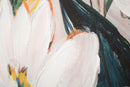 Dipinto su Tela Florville 60x120x2,8 cm Cornice in Legno di Pino Multicolor-4