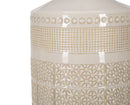 Lampada da Tavolo Graphs  30x55x30 cm in Ceramica Crema-4
